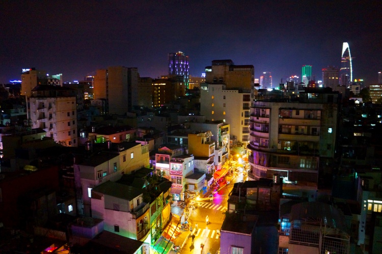 Ho Chi Minh Ville, la nuit