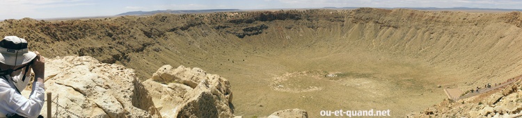 meteor crater (arizona) : panorama