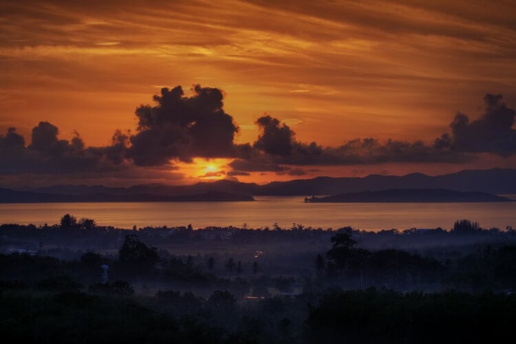 Coucher de Soleil à Phuket