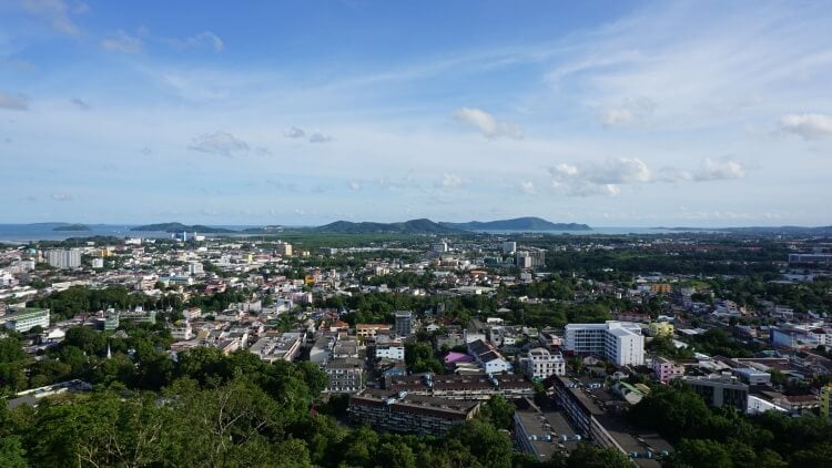 Vue sur Phuket