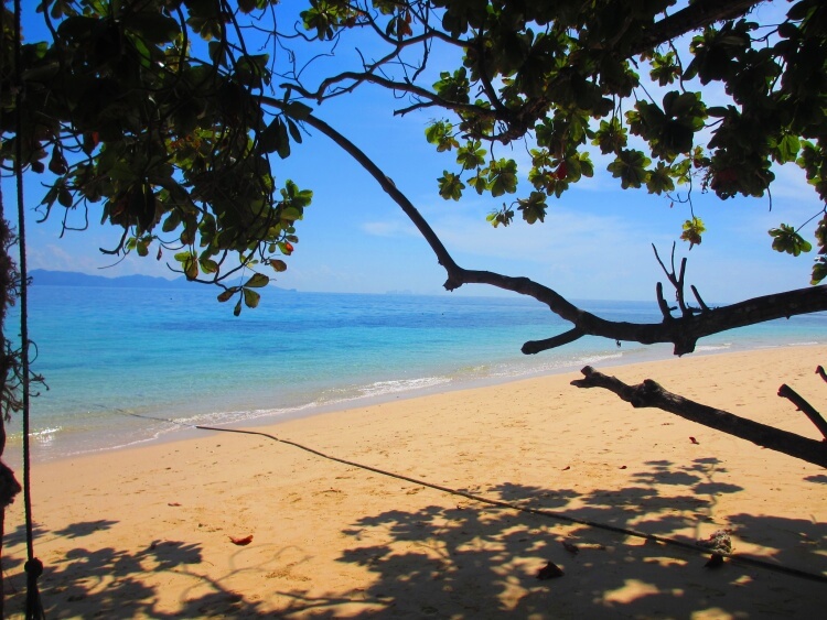 Une plage à Koh Lanta