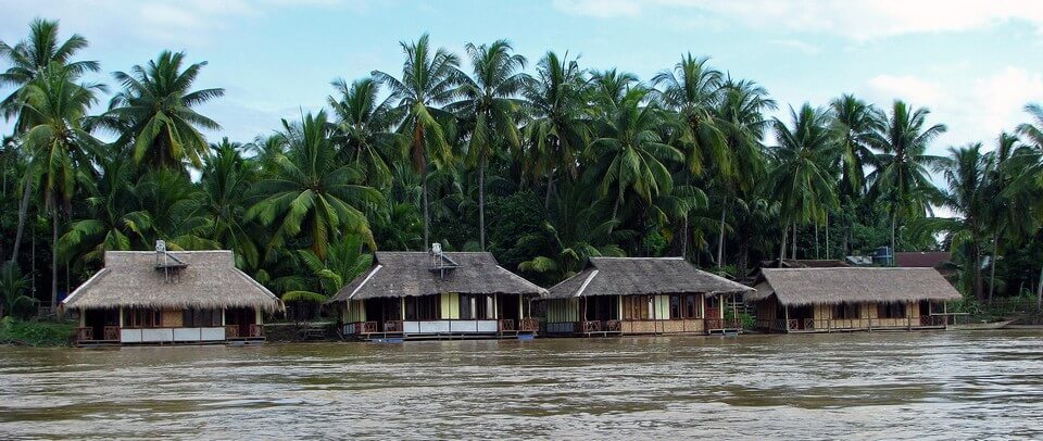 maisons typiques laos 4000 iles