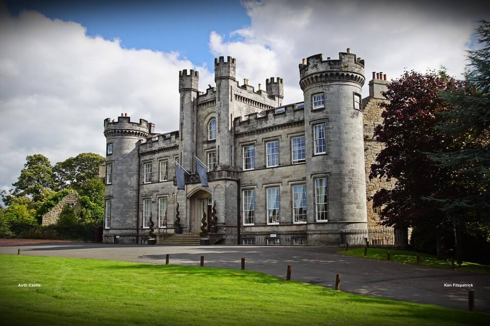 Airth castle imposant chateau ecossais