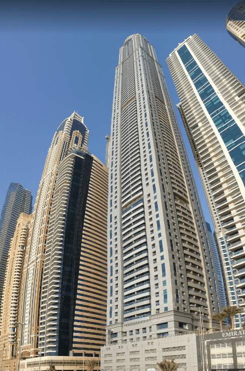 Princess tower à Dubaï 3 - Les plus beaux gratte-ciel de Dubaï