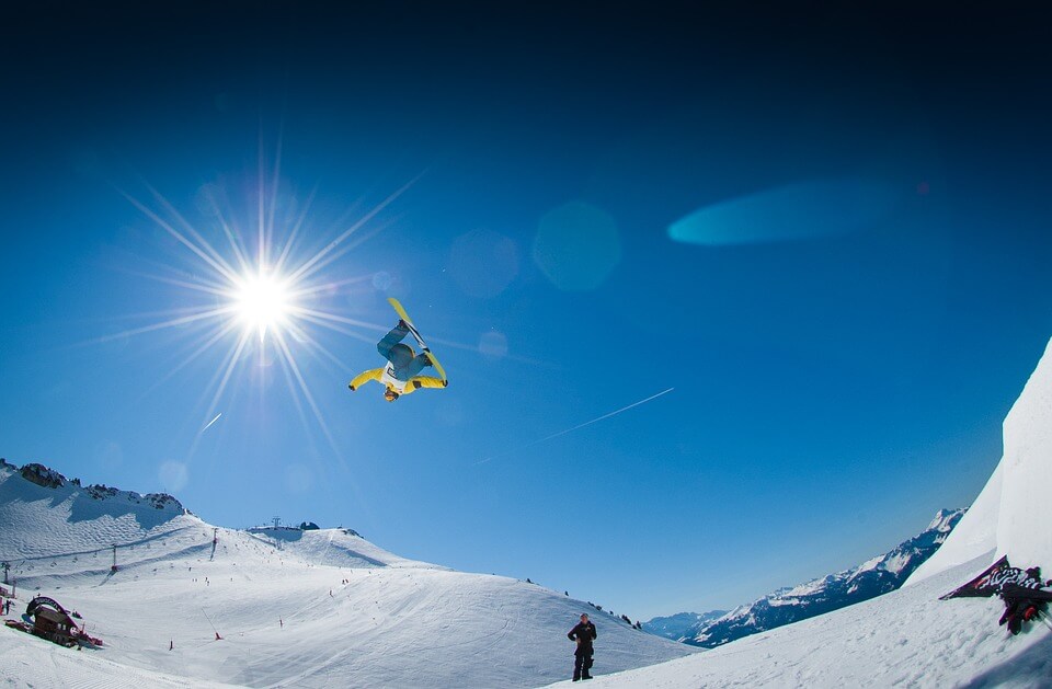 pistes de ski durant le nouvel an en suisse