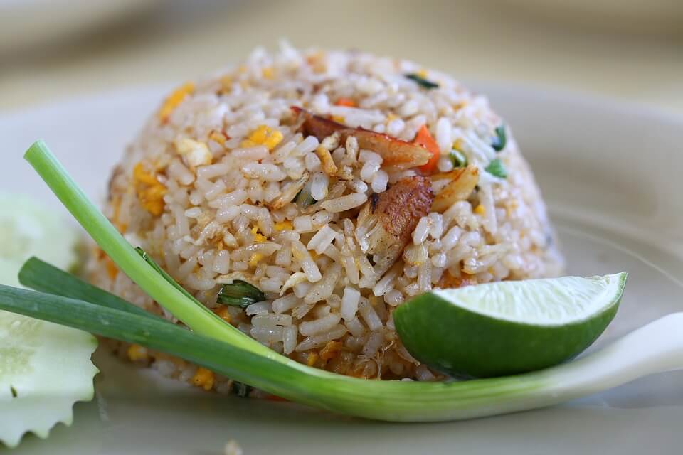 riz frit krabi ou phuket