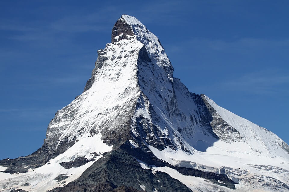 skier en France au mois de Mai zermatt