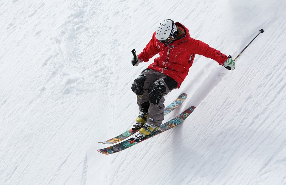 skier en France au mois de Mai