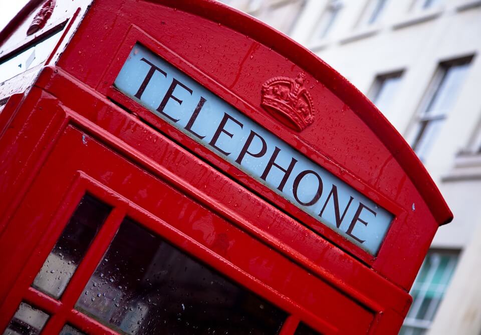 cabine téléphonique londres téléphone