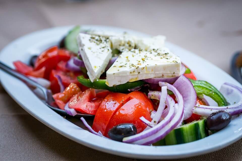 salade grecque gastronomie grece ou croatie