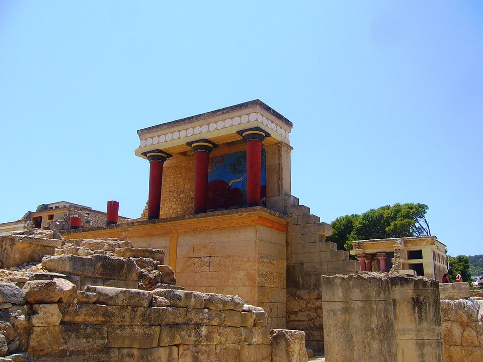 palais de knossos crete malte ou crete