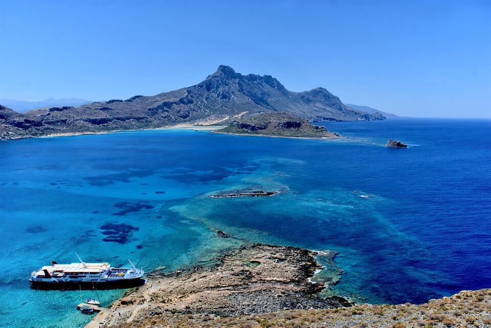 lagon de balos crete malte ou crete