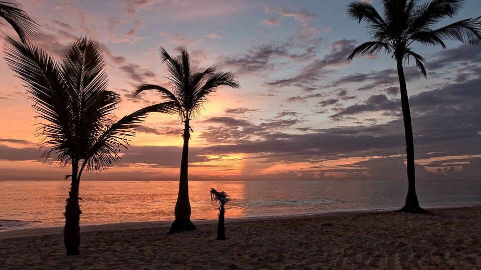 coucher de soleil punta cana