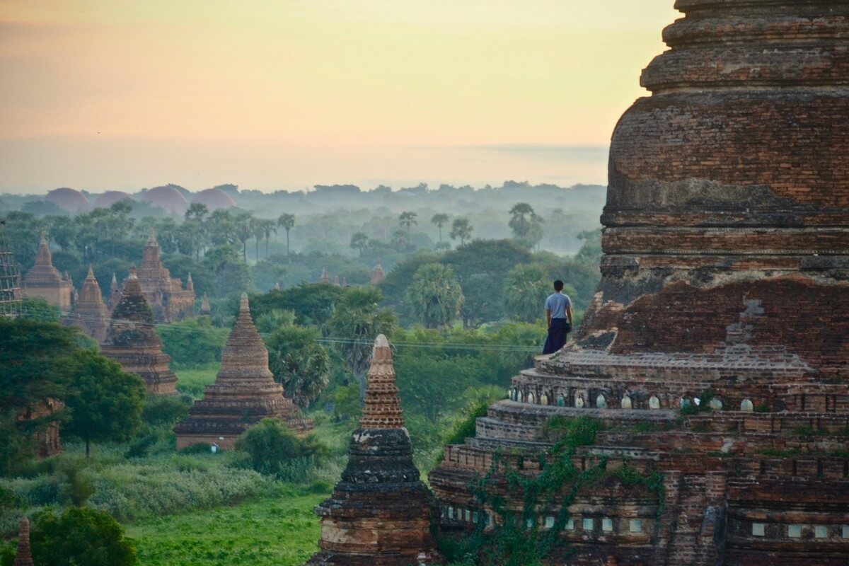 temple en Birmanie