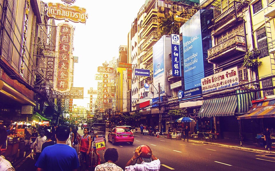 rues de Bangkok itinéraire 2 semaines en Thaïlande