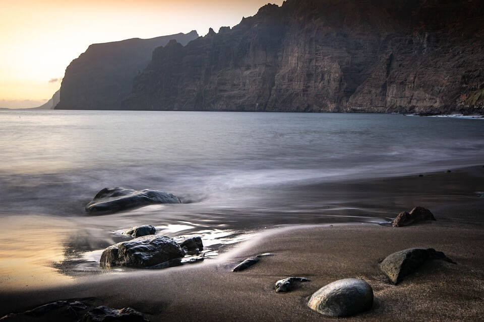 plage de los gigantes falaises tenerife