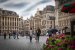 centre ville bruxelles place itinéraire en belgique
