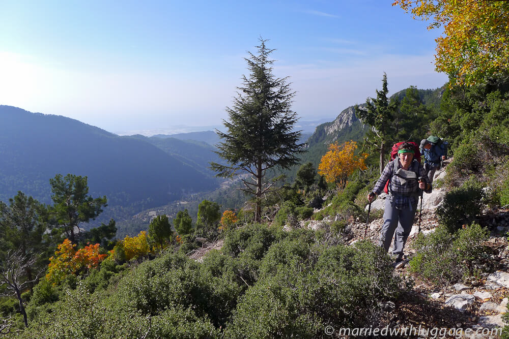 chemin de randonnée voie lycienne randonnée en turquie randonneur