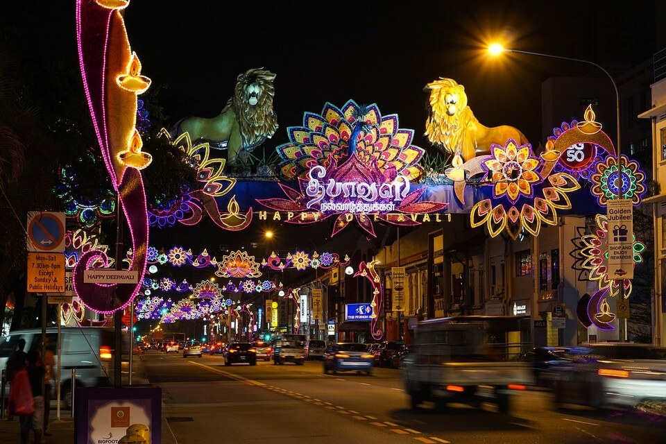 little india diwali singapour en 3 jours