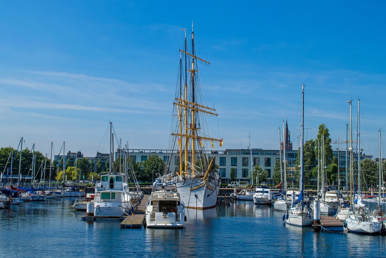 bateaux port ostende itinéraire en belgique