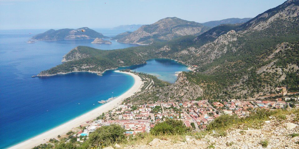 mer paysages montagnes village voie lycienne randonnée en turquie