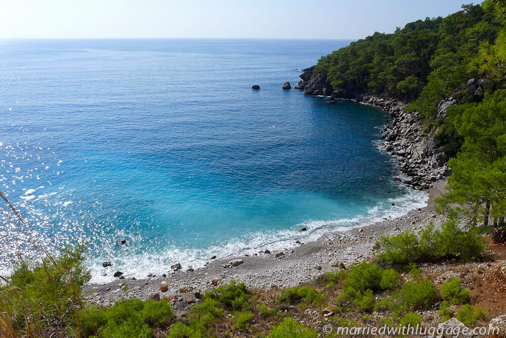 mer plage turquie randonnée