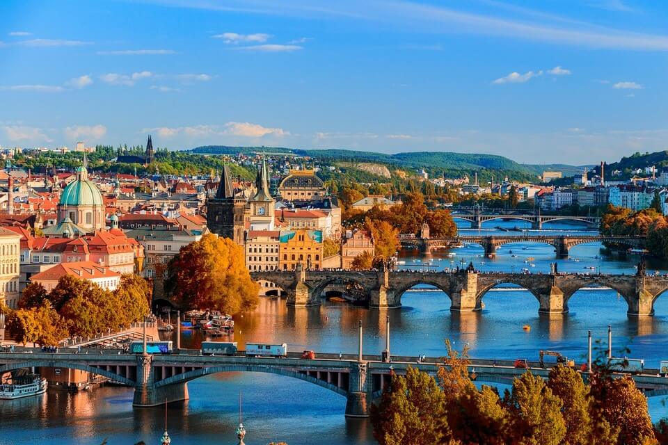 ponts point de vue prague riviere où partir pour 500 euros par personne