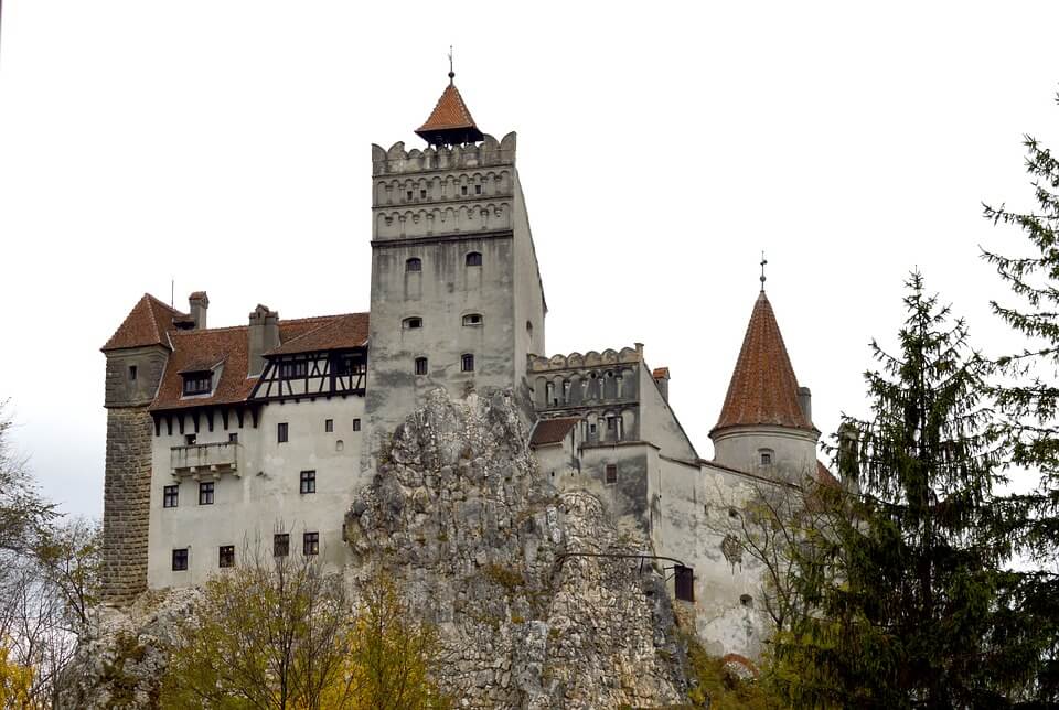 point de vue chateau de bran