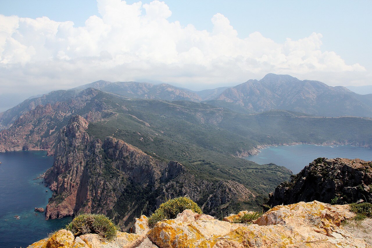 ou aller en corse nord ou sud paysage