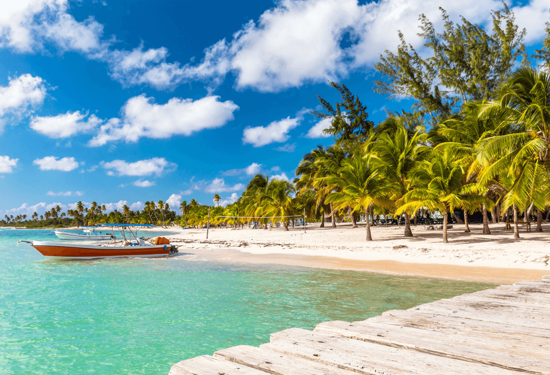 plage bateau république dominicaine