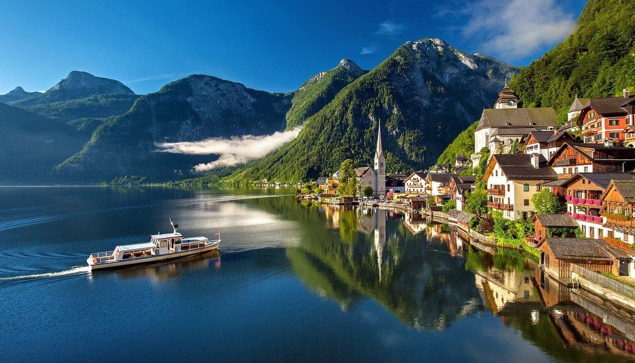 hallstatt autriche plus beaux villages de la terre