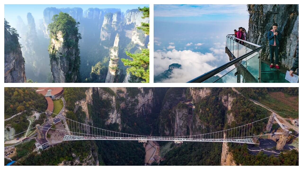 Découvrez le parc national de Zhangjiajie : les paysages de Chine qui ont inspiré les montagnes flottantes du film Avatar !