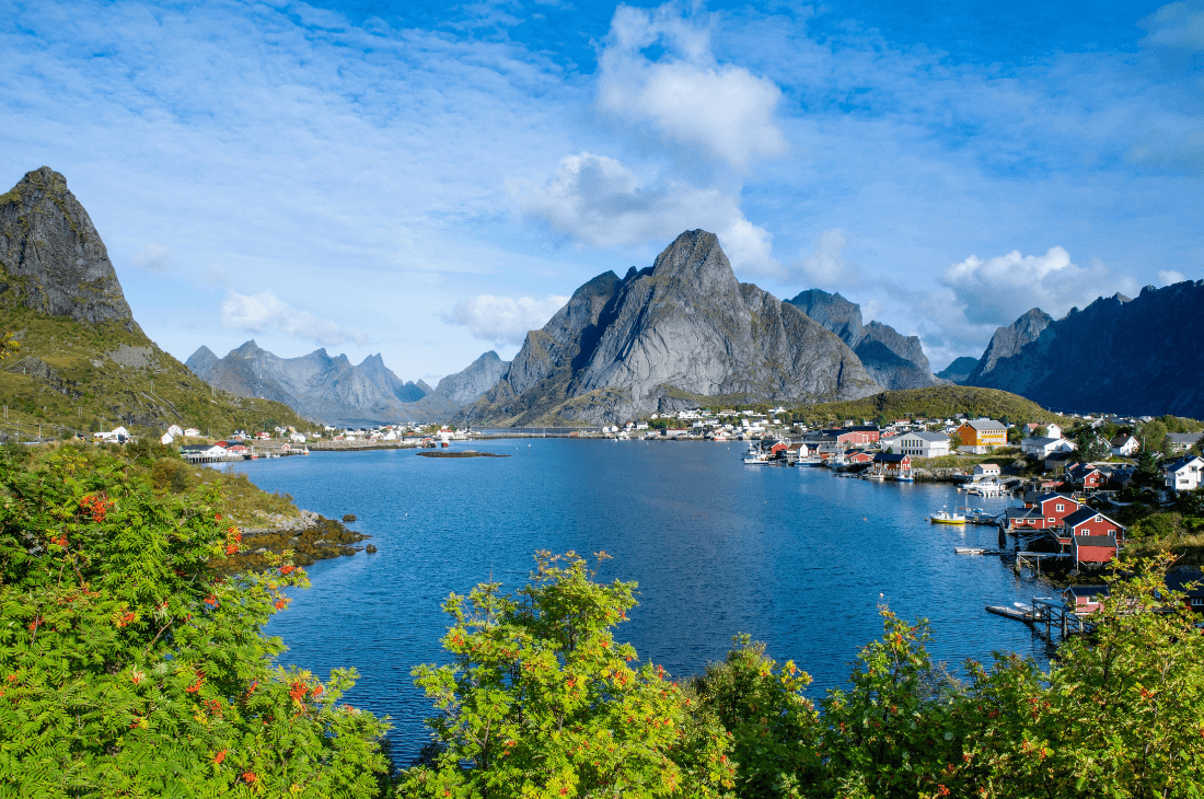 reine en norvege plus beaux villages de la terre