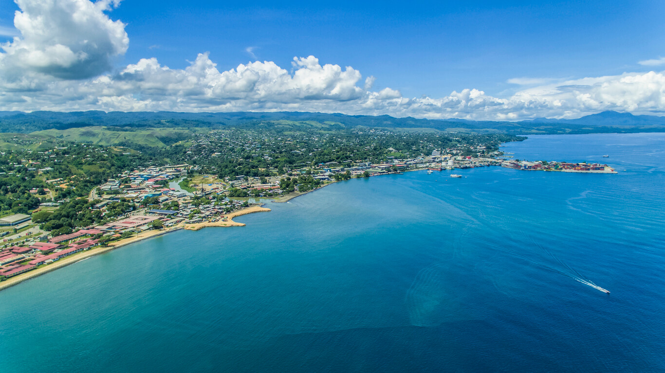 Port d’Honiara, îles Salomon