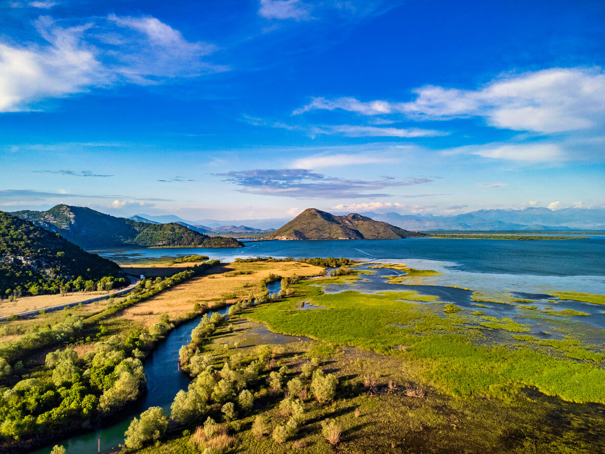 Virpazar et le lac de Skadar