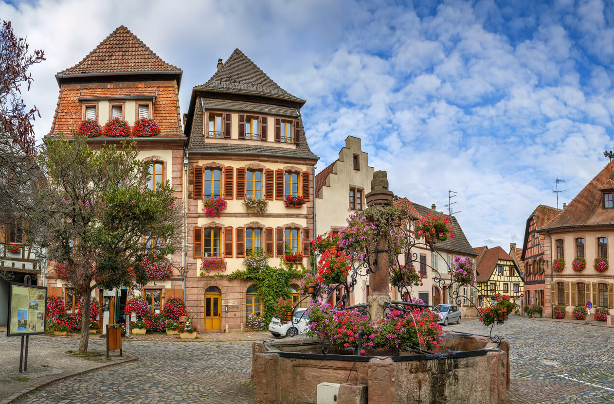 Place à Bergheim, Alsace