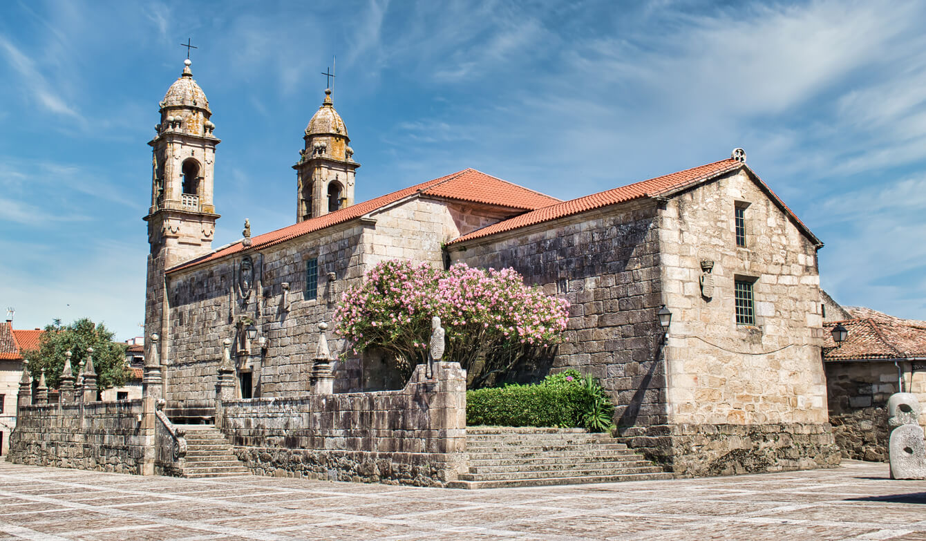 Église de San Benito à Cambados en Galice