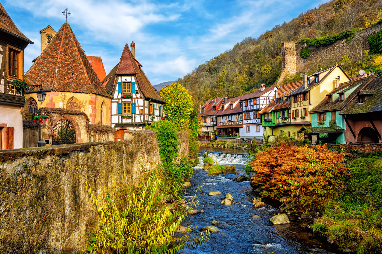 Kaysersberg en Alsace, l’un des plus beaux villages de France
