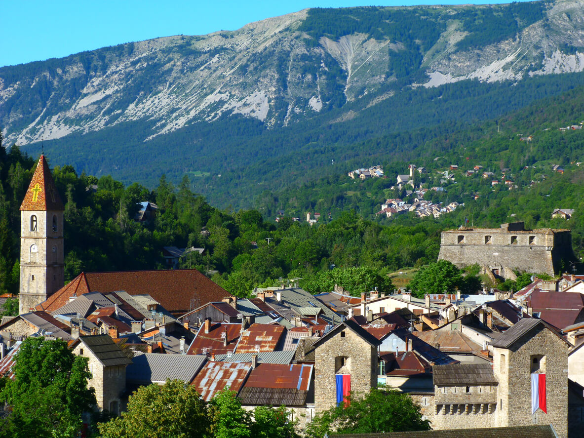 Village de Colmars les Alpes, Alpes-de-Haute-Provence