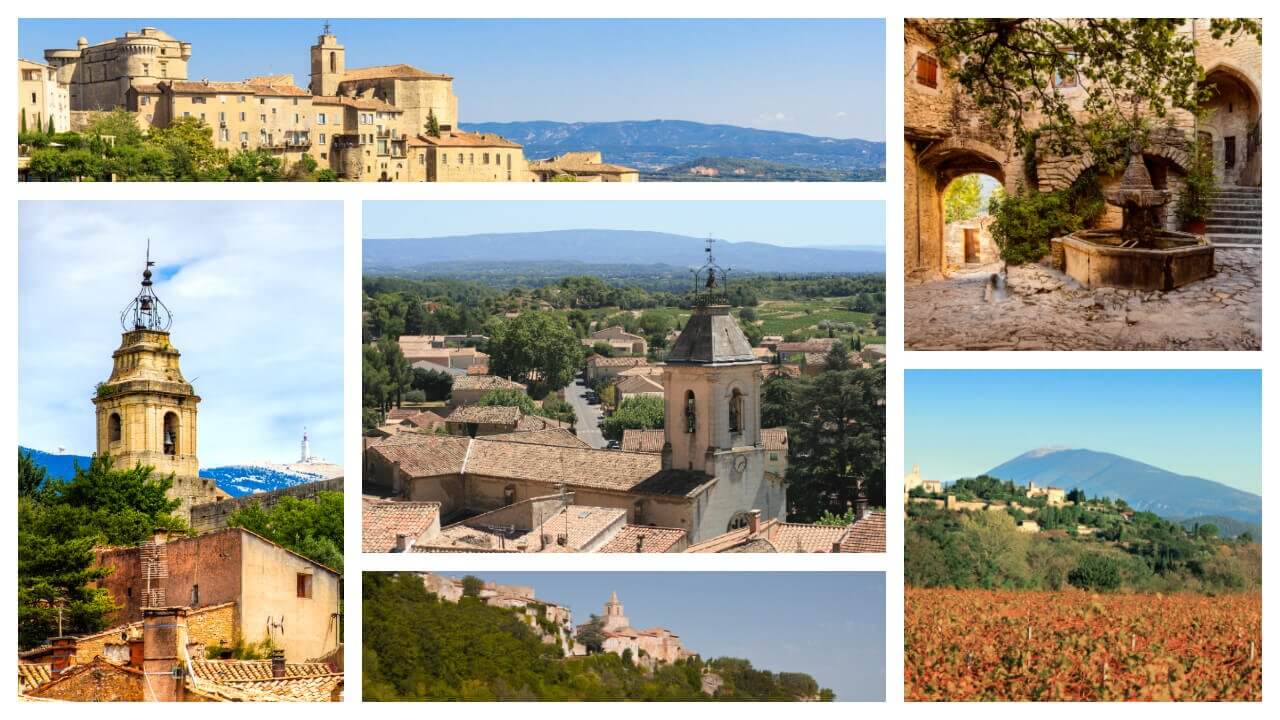 Top 12 des plus beaux villages autour de Carpentras dans le Vaucluse