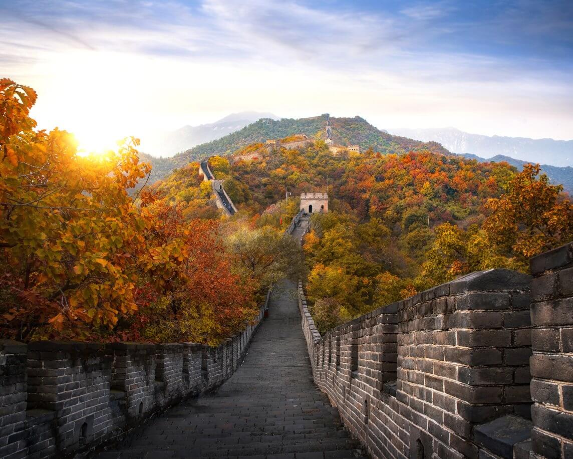 muraille de chine automne