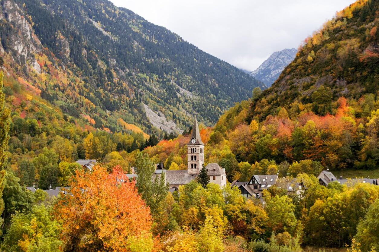 parc national des pyrenees espagne automne