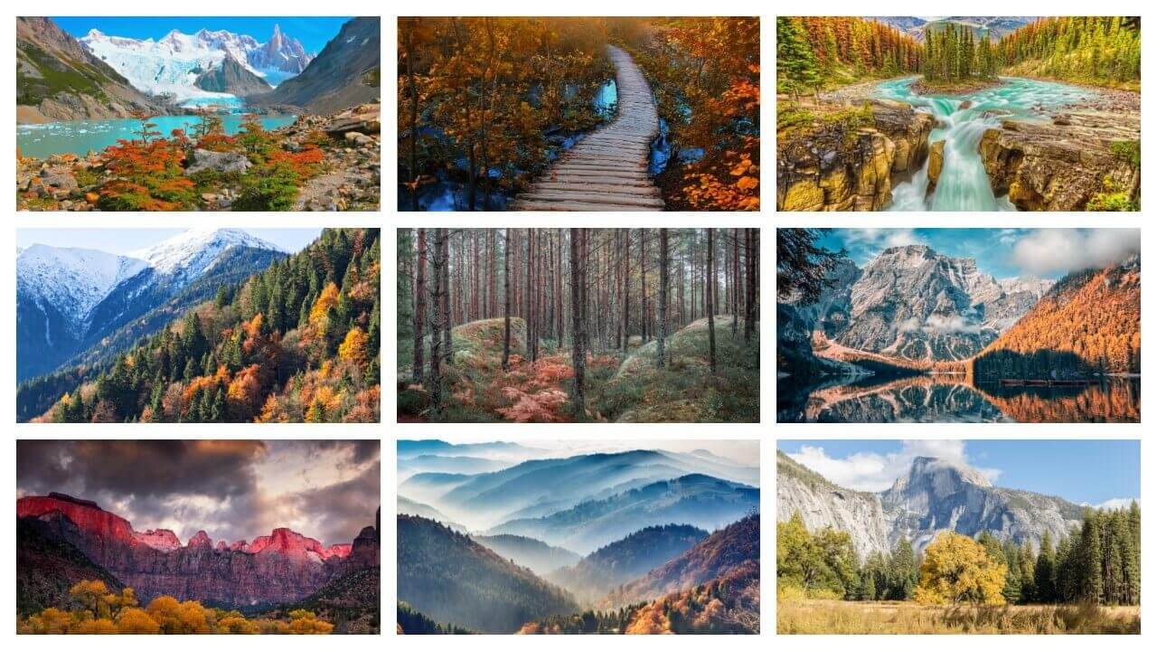 plus beaux paysages automne