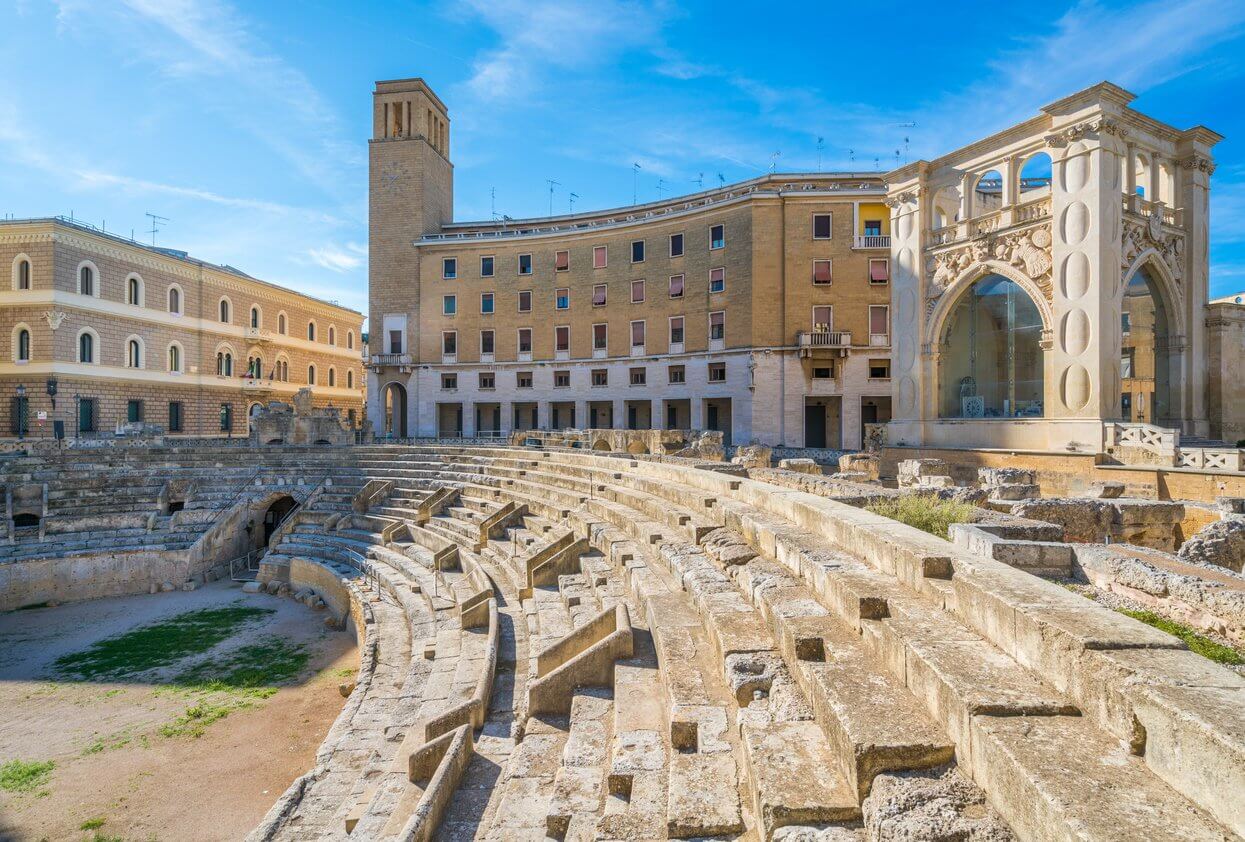 roman amphitheatre a lecce pouilles