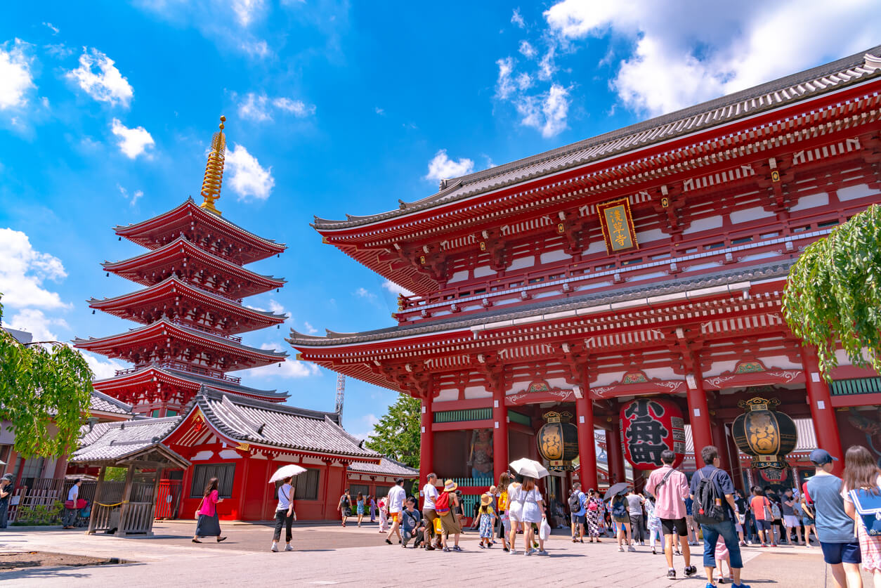 Temple Sensoji à Asakusa