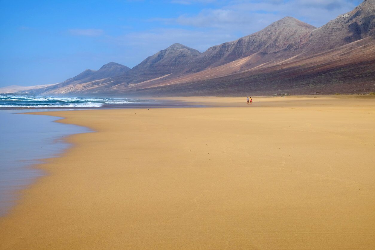 plage cofete sur fuerteventura