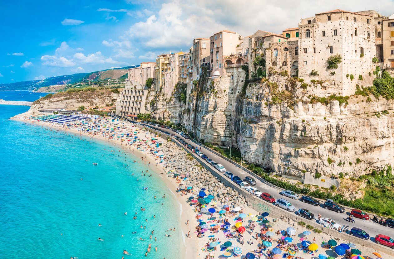 plage de tropea calabre