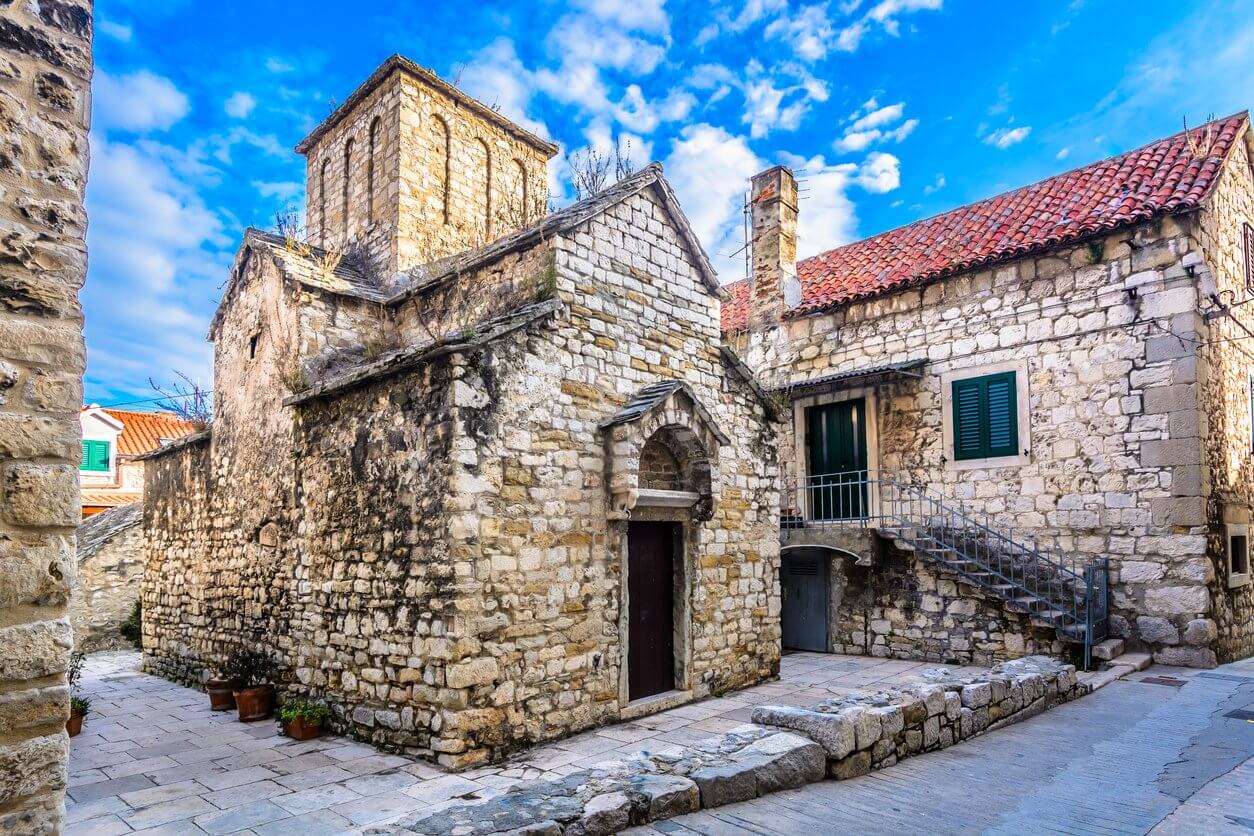 ancienne chapelle a split en croatie