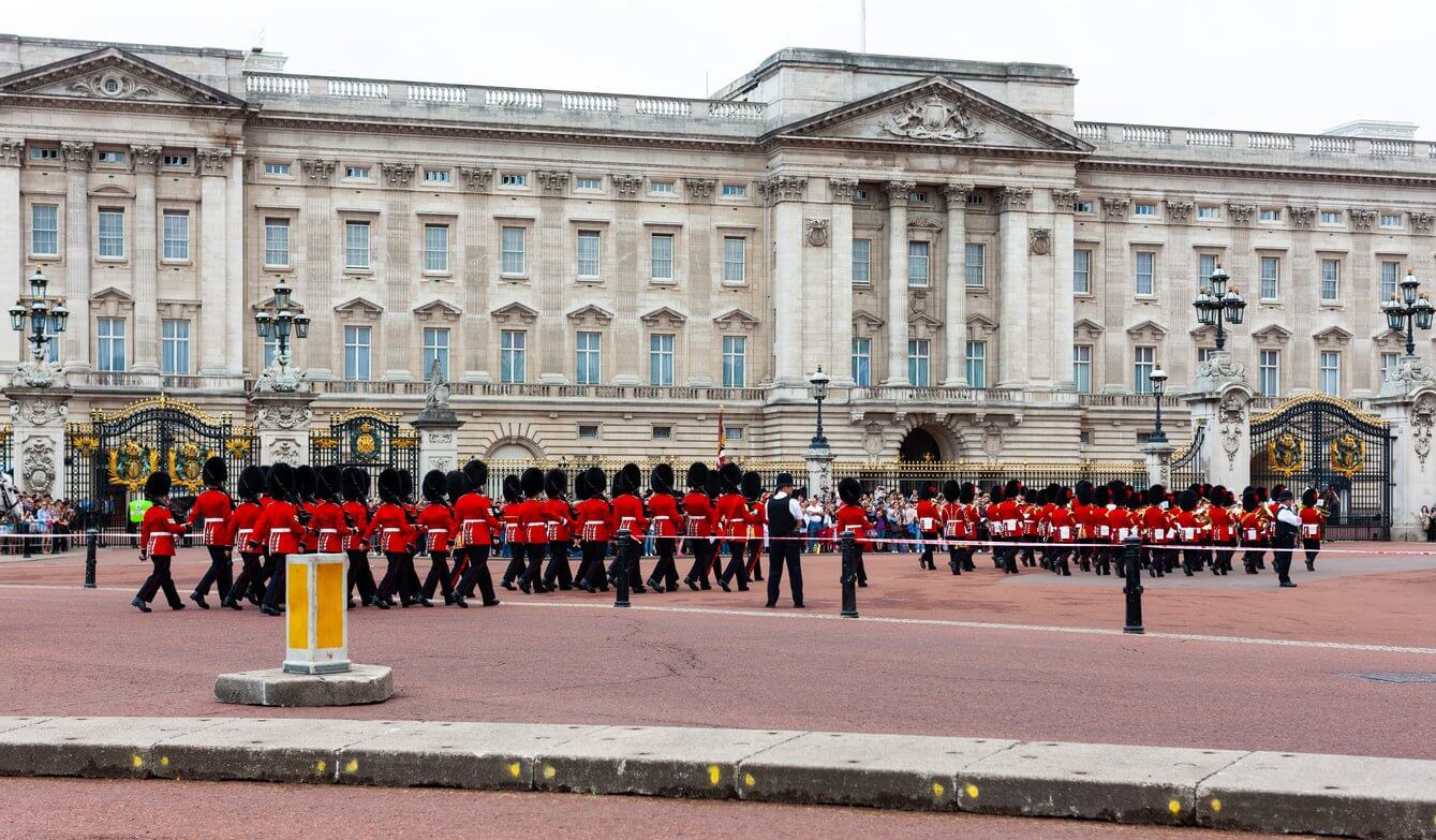 ceremonie de la releve de la garde londres