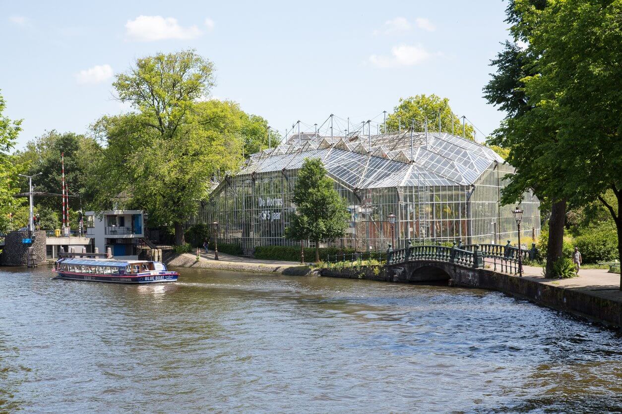 jardin botanique hortus botanicus a amsterdam pays bas